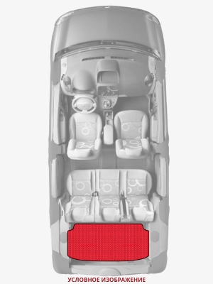 ЭВА коврики «Queen Lux» багажник для Cadillac Eldorado (10G)